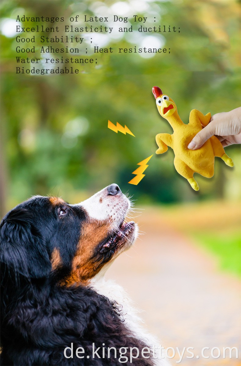 Latex Pet Ball Toy Sound